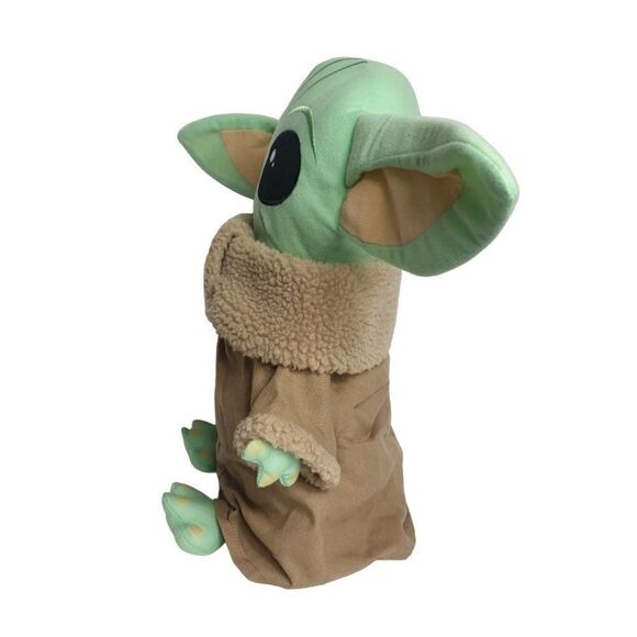 Star Wars The Mandalorian Baby Yoda Pillow Buddy Large 18" Plush Disney NWOT - Picture 2 of 6